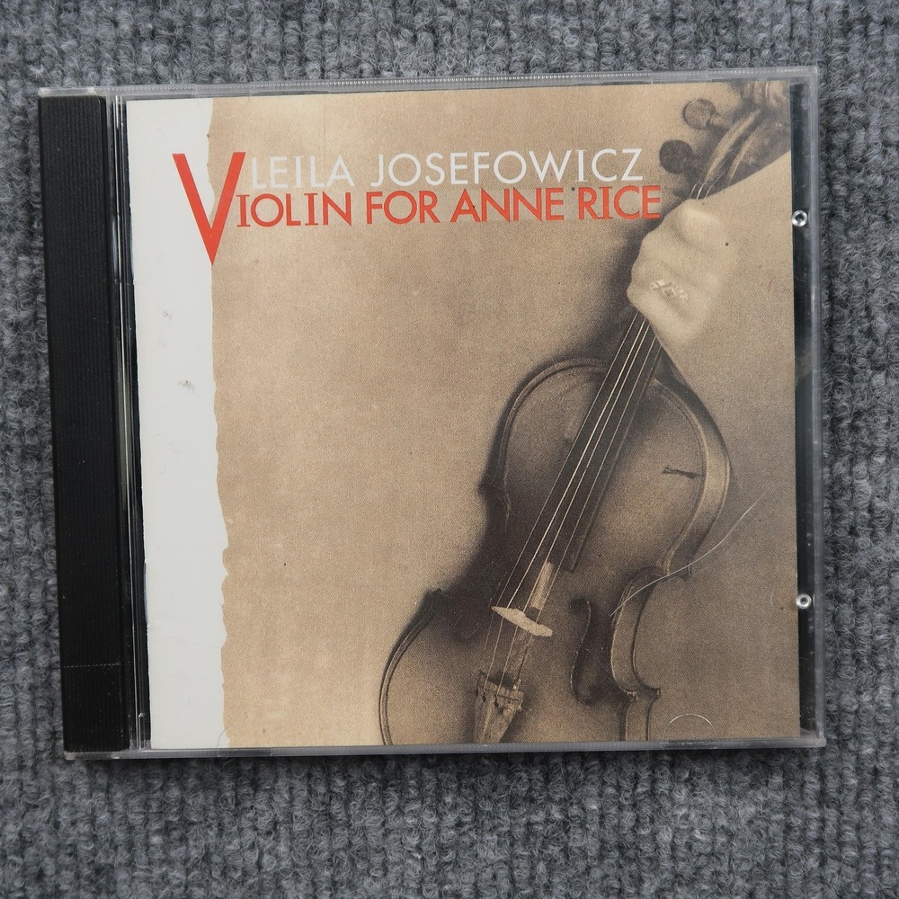 Leila Josefowicz CD Violin For Anne Rice Philips 1997 Classical Crossover‎ Album